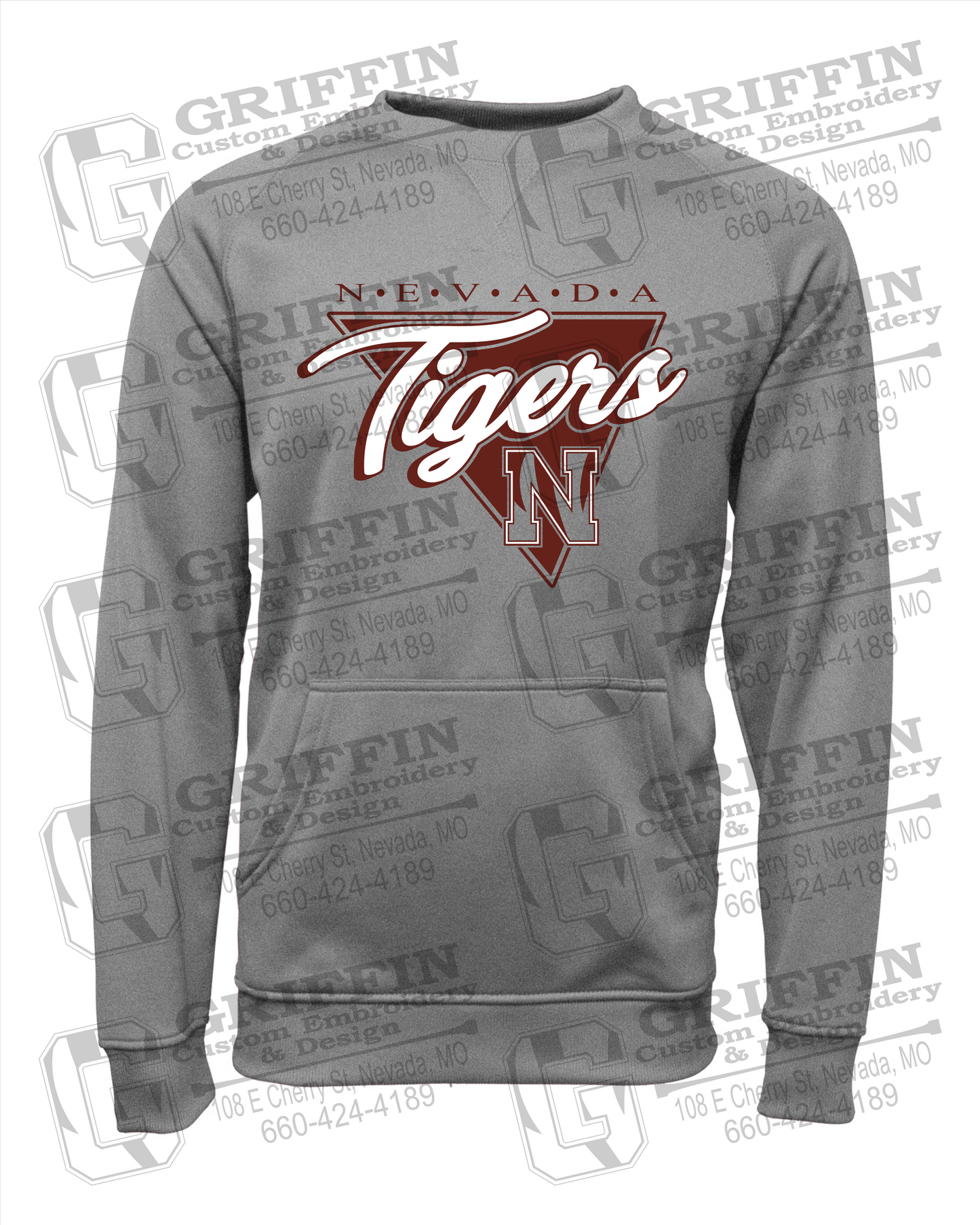 Performance Fleece Sweatshirt - Nevada Tigers 23-G