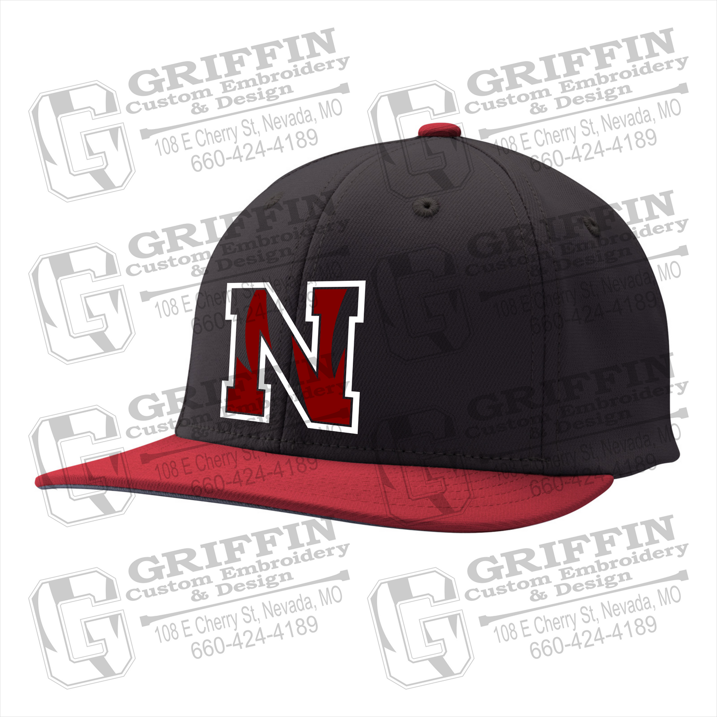 MVP Fitted Cap - Nevada N Logo