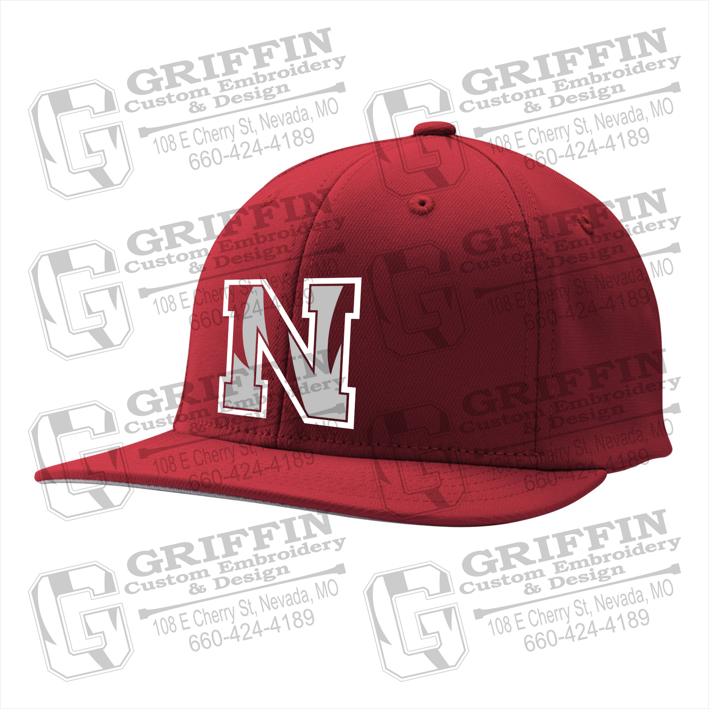 MVP Fitted Cap - Nevada N Logo
