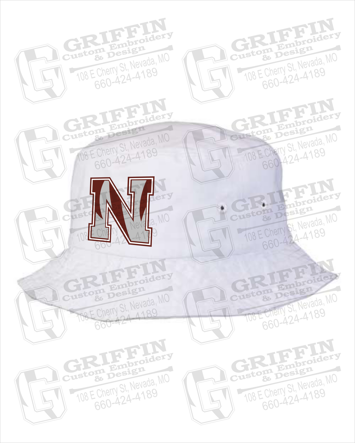 Nevada Tigers Bucket Hat - Nevada Tigers N Logo