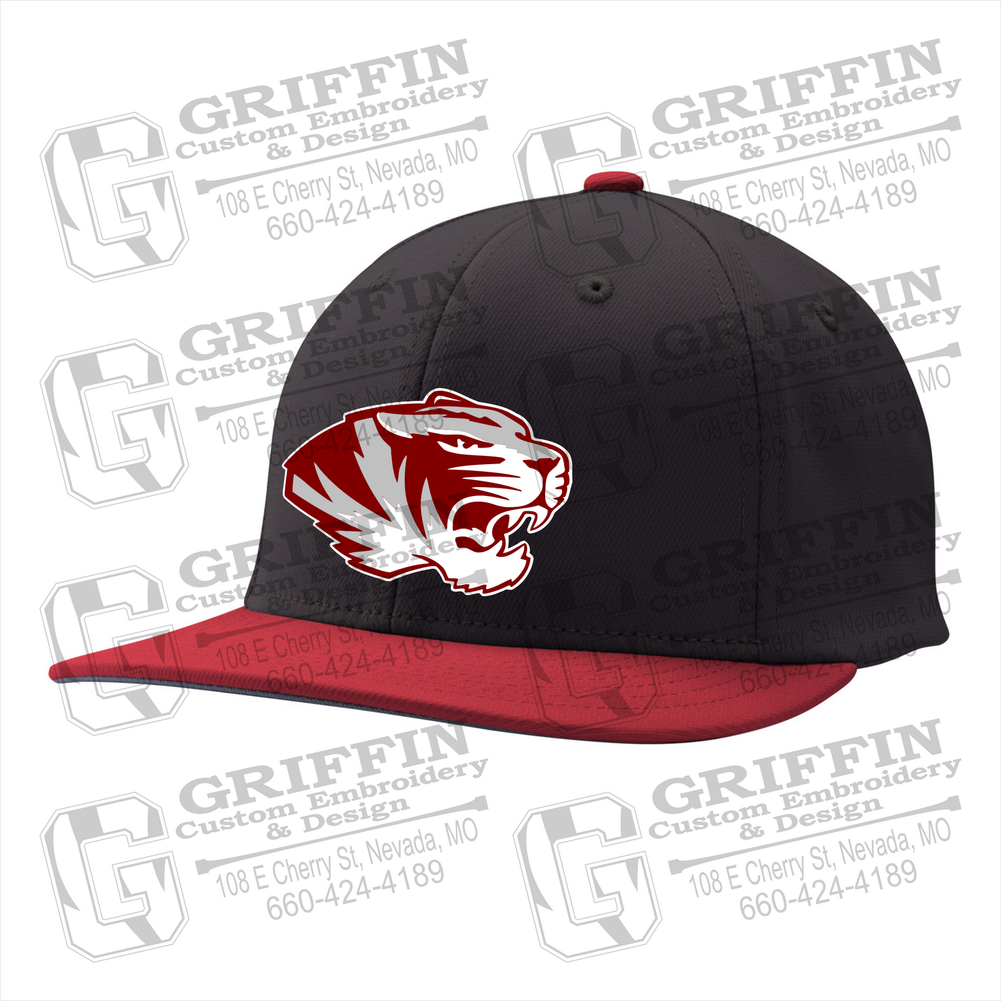 MVP Fitted Cap - Tiger Head Logo