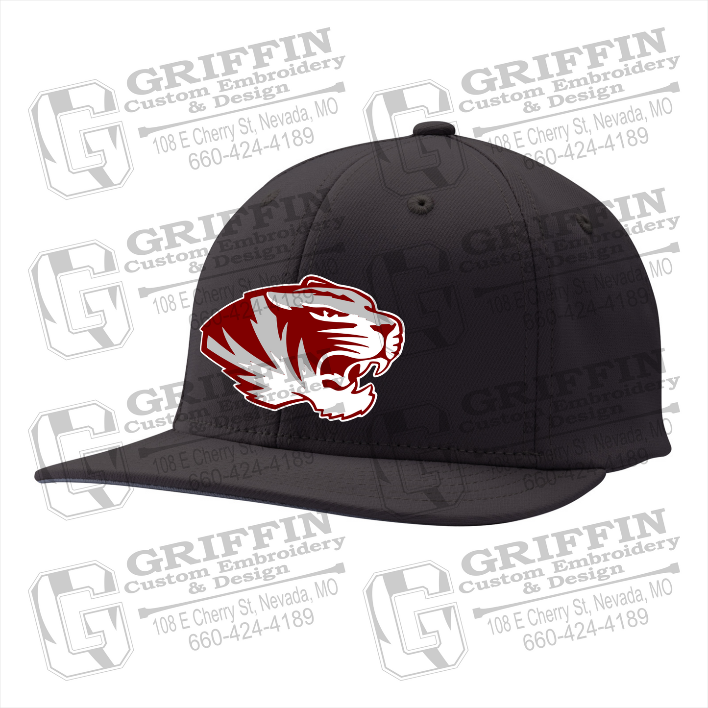 MVP Fitted Cap - Tiger Head Logo
