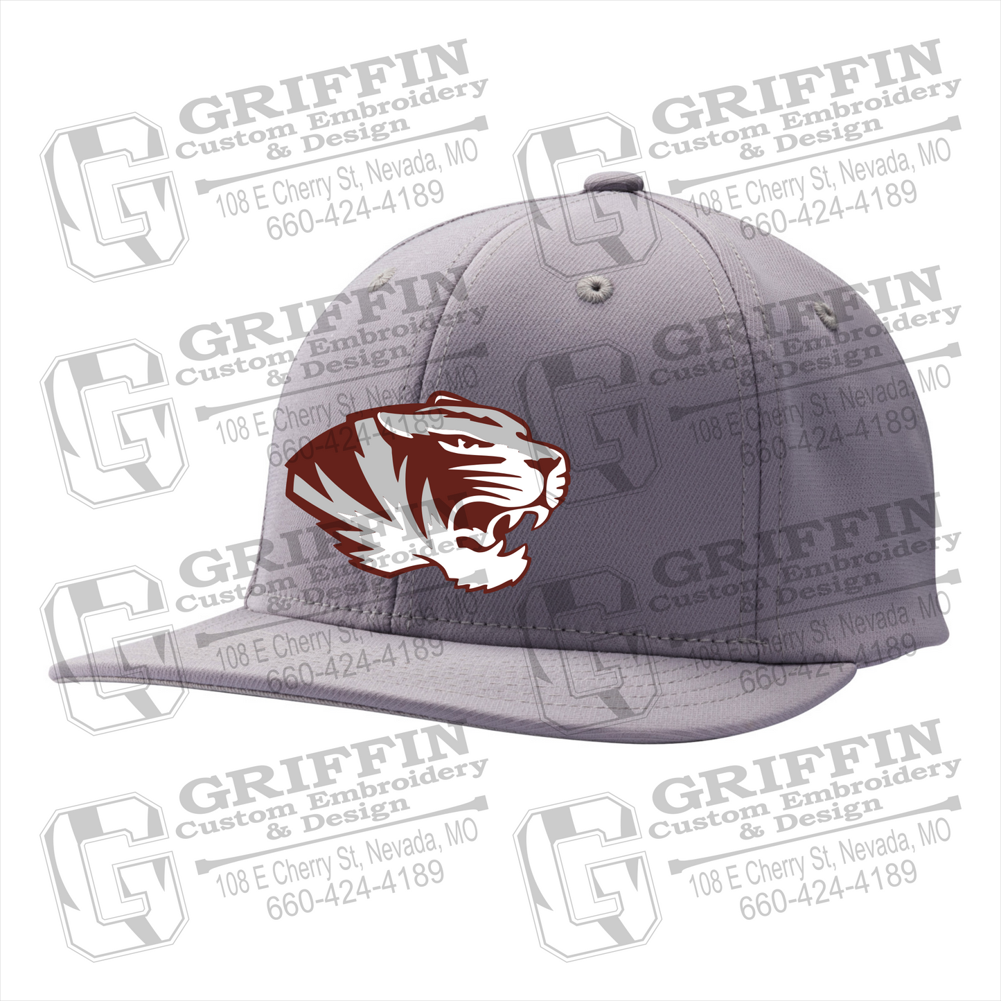 MVP Fitted Cap - Tiger Head Logo