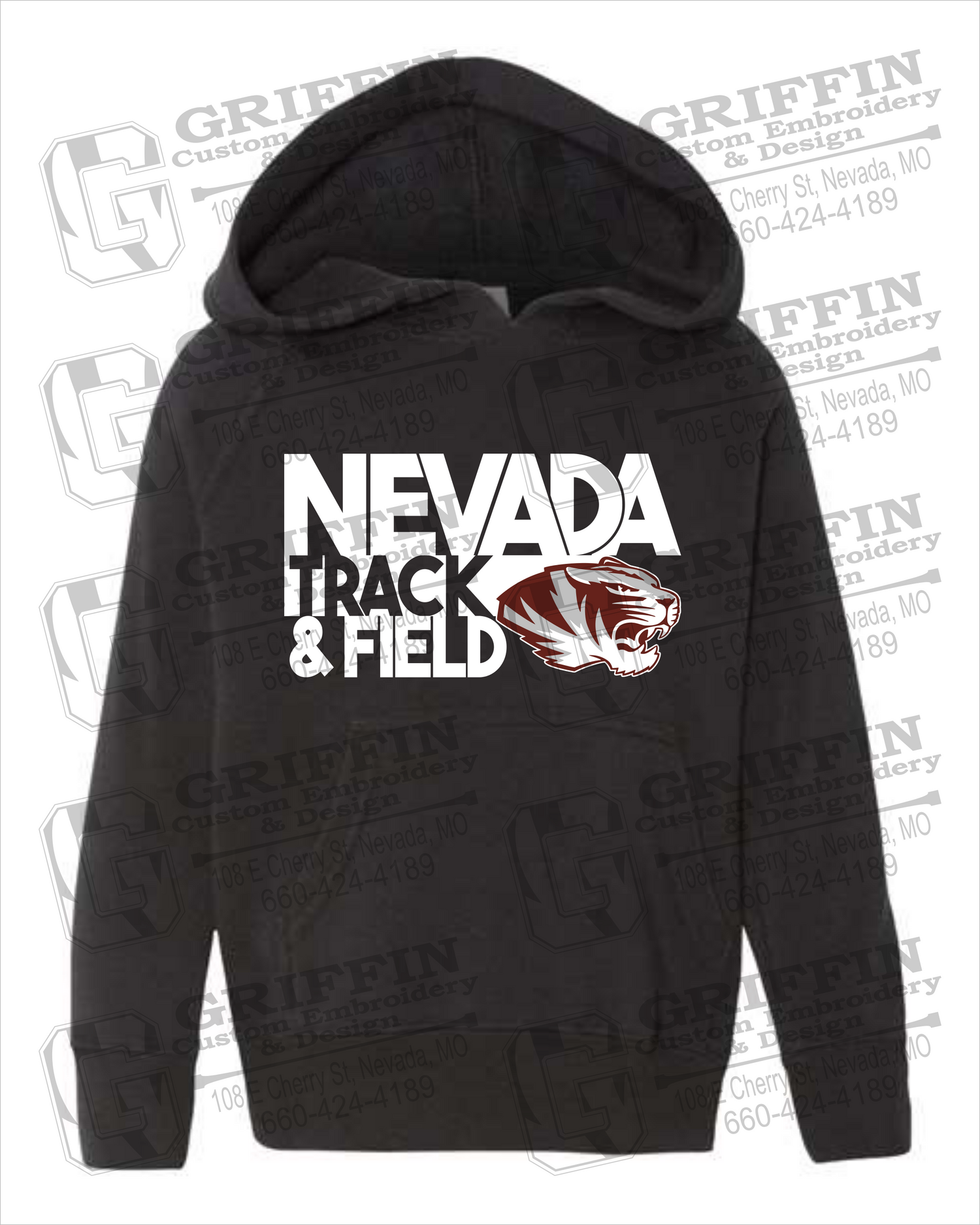 TODDLER HOODIES - NEVADA TRACK & FIELD