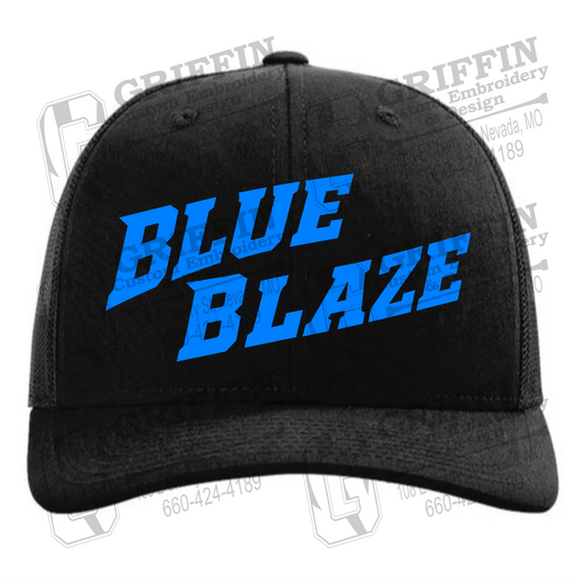 Snapback Trucker Cap - Blue Blaze