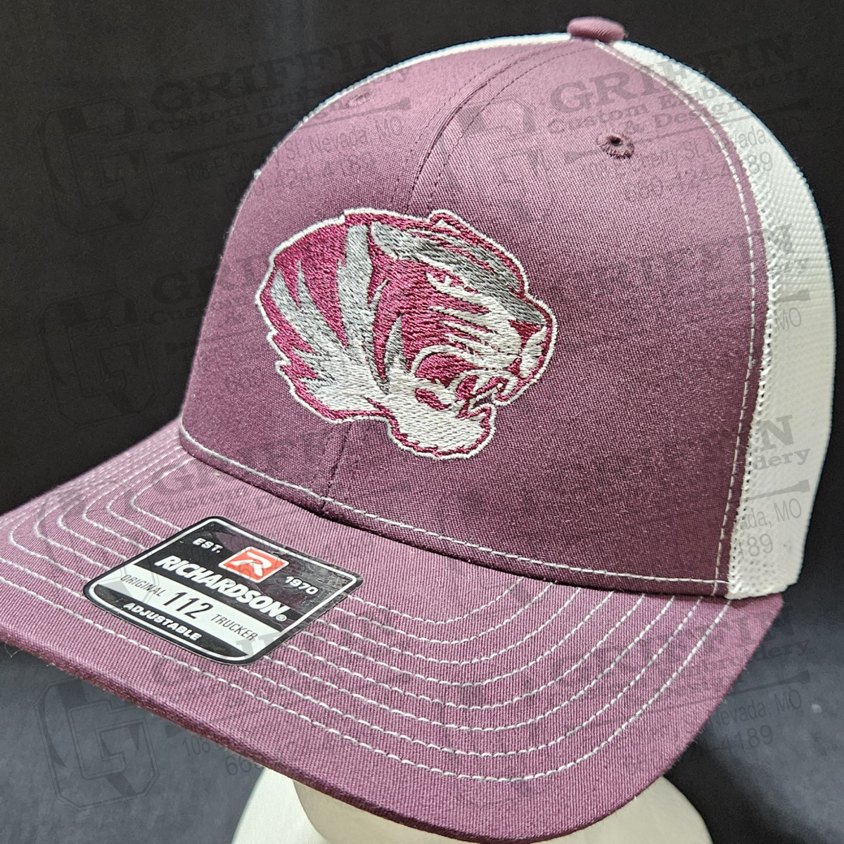 Richardson 112 Snapback Trucker Cap - CLEARANCE - Nevada Tigers