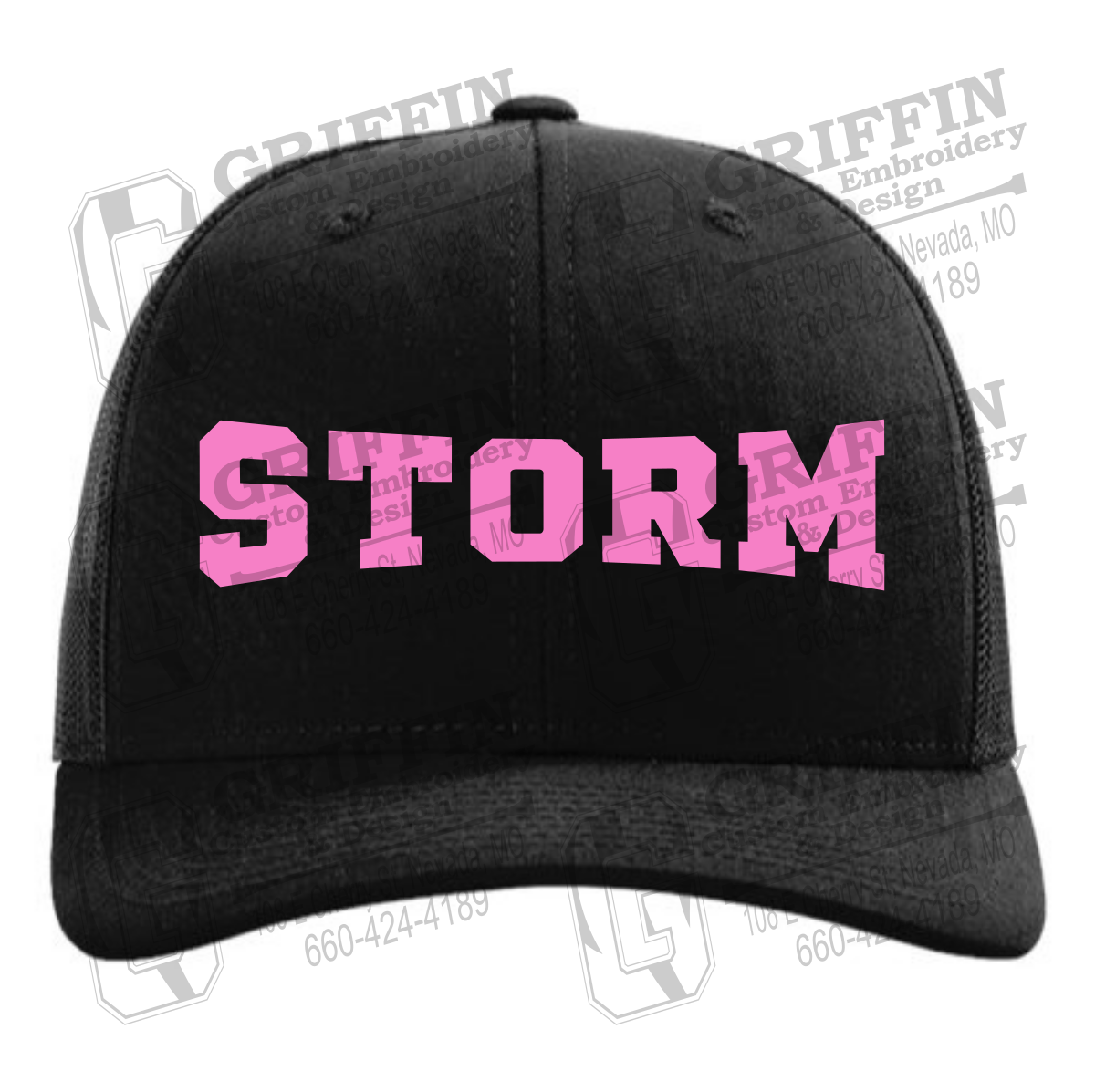 Snapback Trucker Cap - Pink Storm