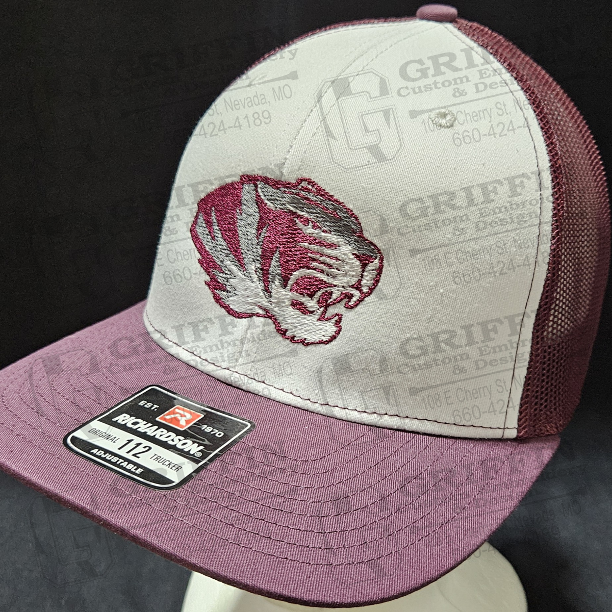 Richardson 112 Snapback Trucker Cap - CLEARANCE - Nevada Tigers