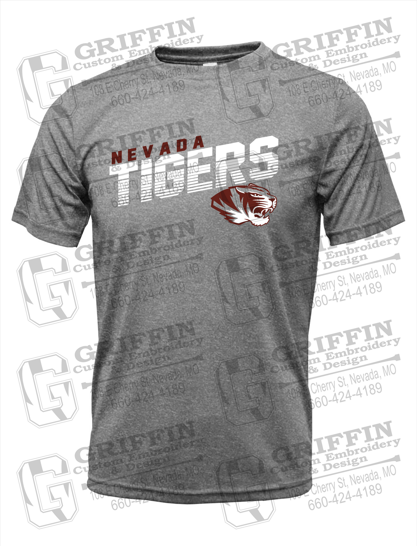 Nevada Tigers 19-A Dry-Fit T-Shirt