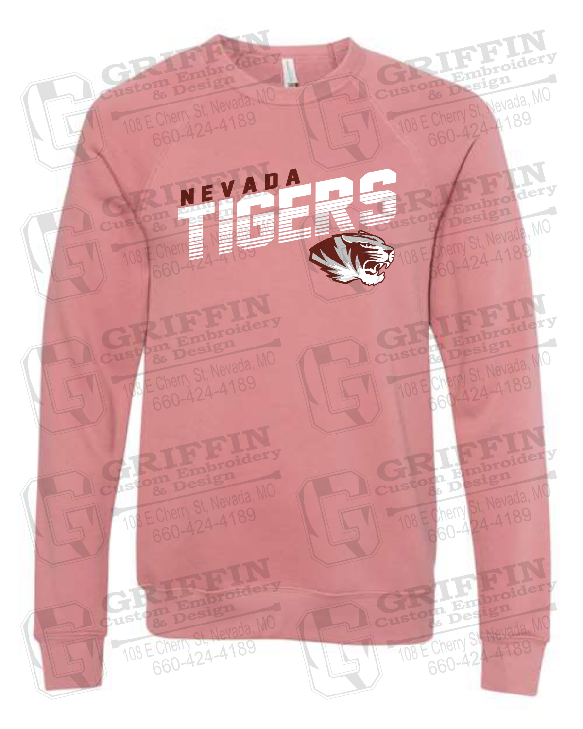 Sponge Fleece Sweatshirt - Nevada Tigers 19-A