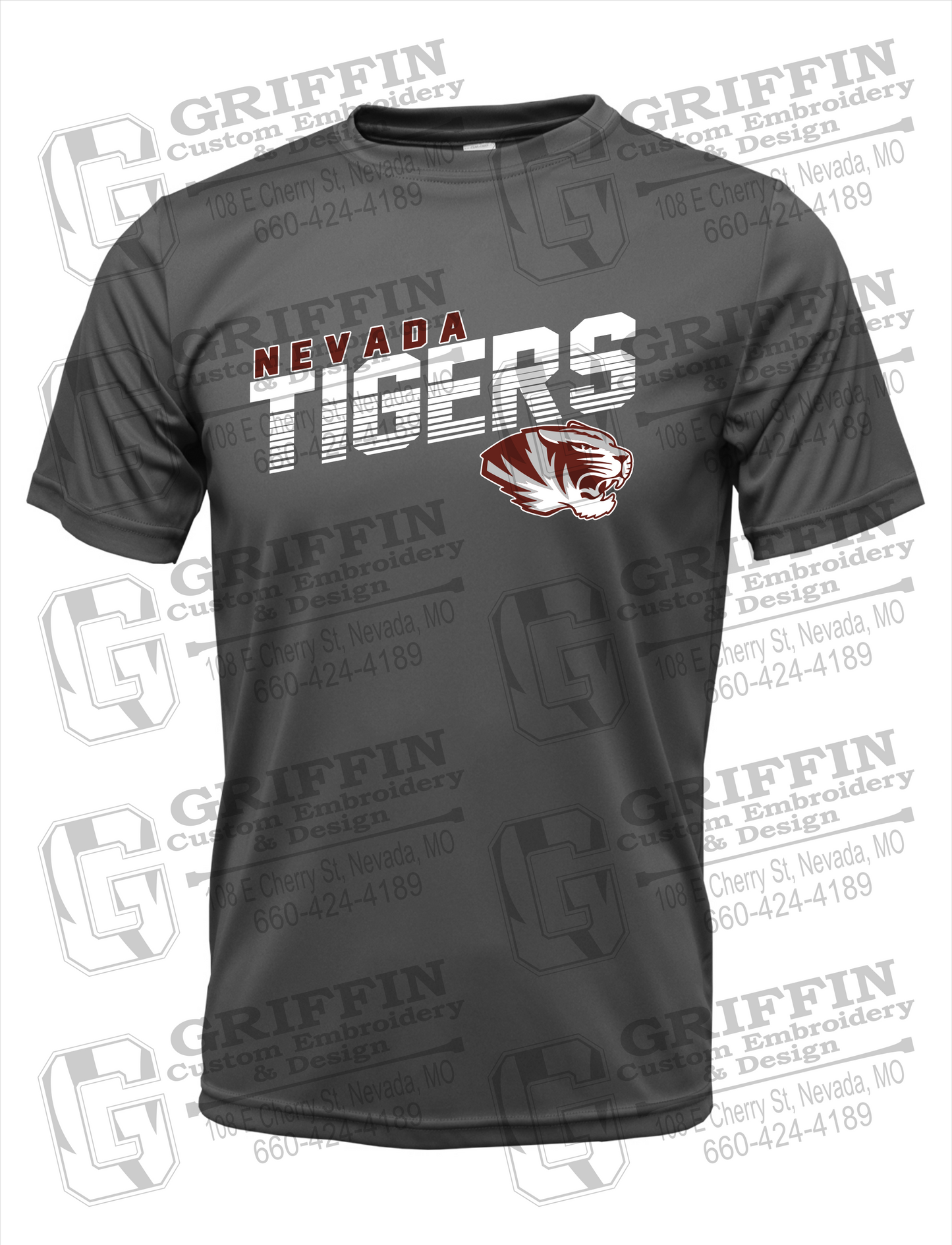 Nevada Tigers 19-A Dry-Fit T-Shirt