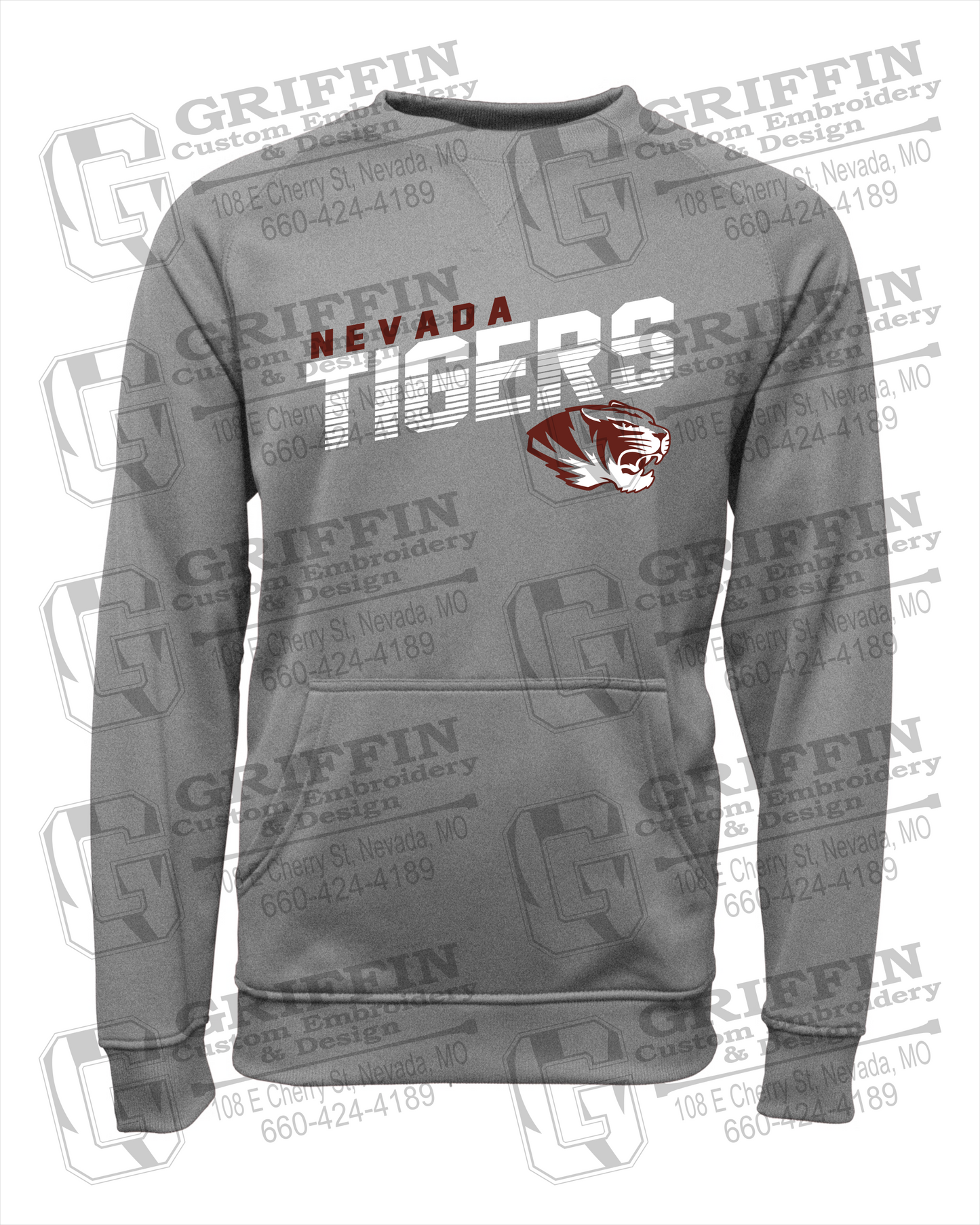 Nevada Tigers 19-A Youth Sweatshirt