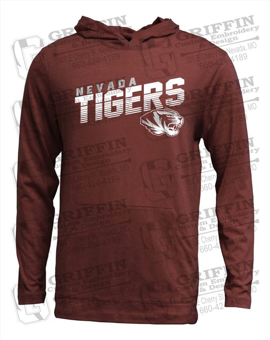Soft-Tek T-Shirt Hoodie - Nevada Tigers 19-A