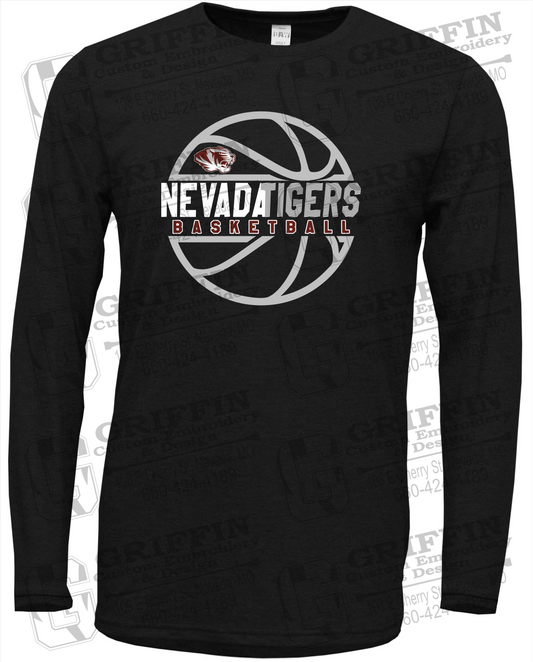 Nevada Tigers 19-V Long Sleeve T-Shirt - Basketball