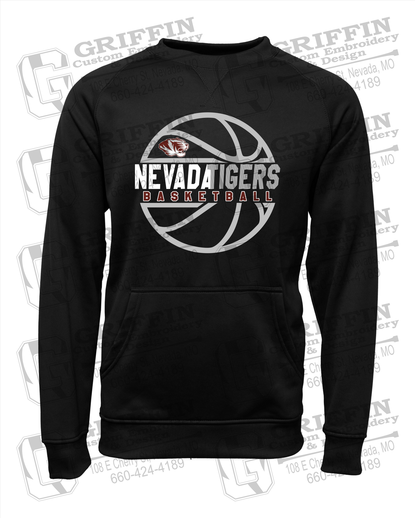 Nevada Tigers 19-V Sweatshirt - Basketball
