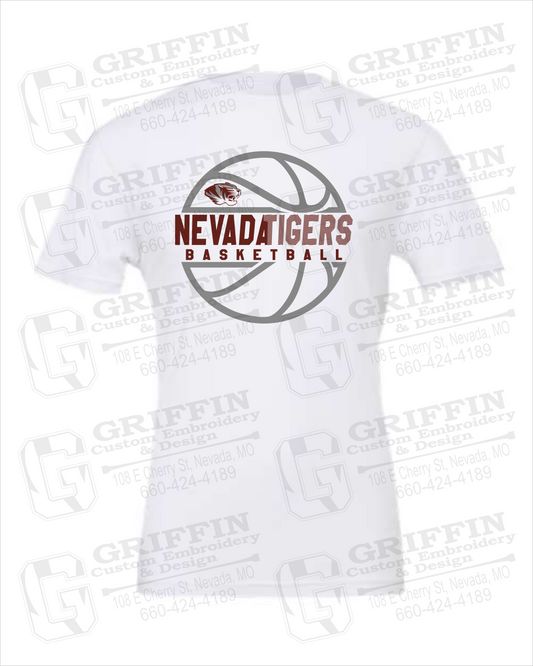 Nevada Tigers 19-V 100% Cotton Short Sleeve T-Shirt - Basketball