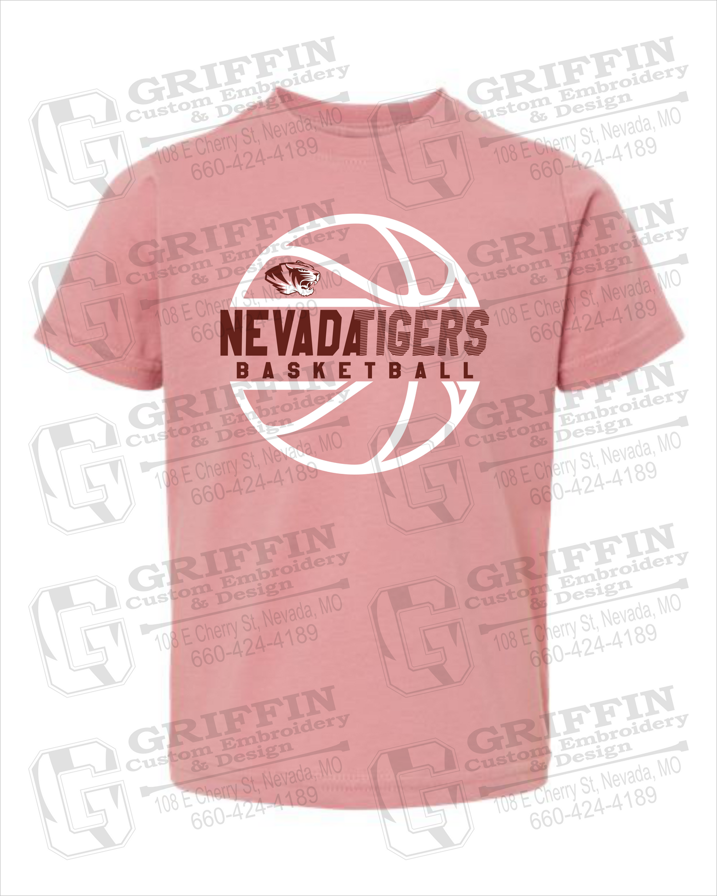 Nevada Tigers 19-V Toddler/Infant T-Shirt - Basketball