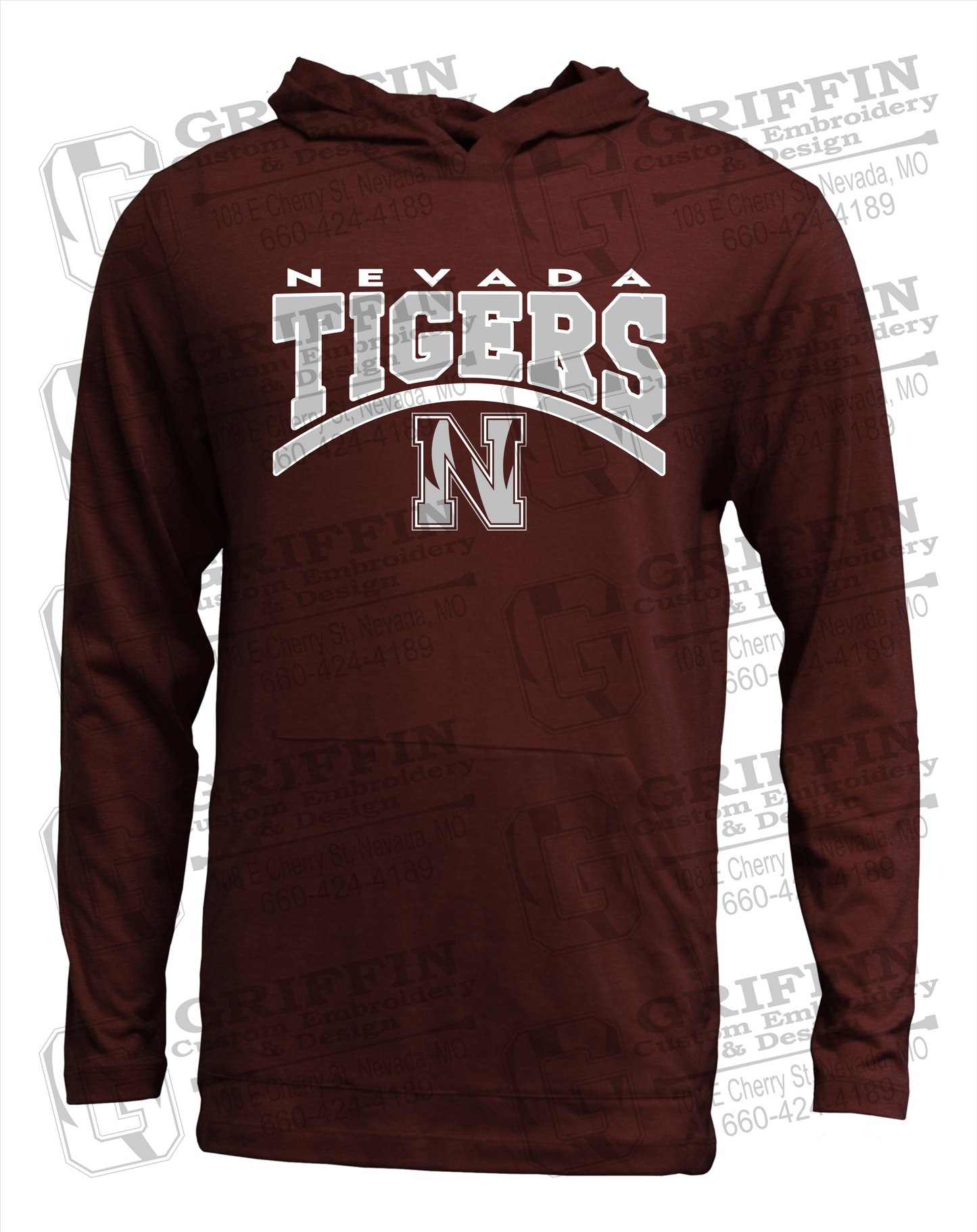 Nevada Tigers 20-Q T-Shirt Hoodie