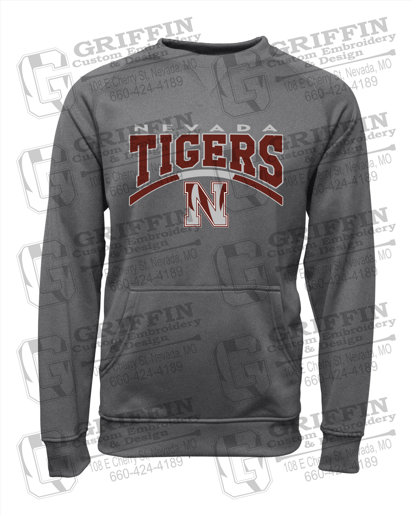 Performance Fleece Sweatshirt - Nevada Tigers 20-Q