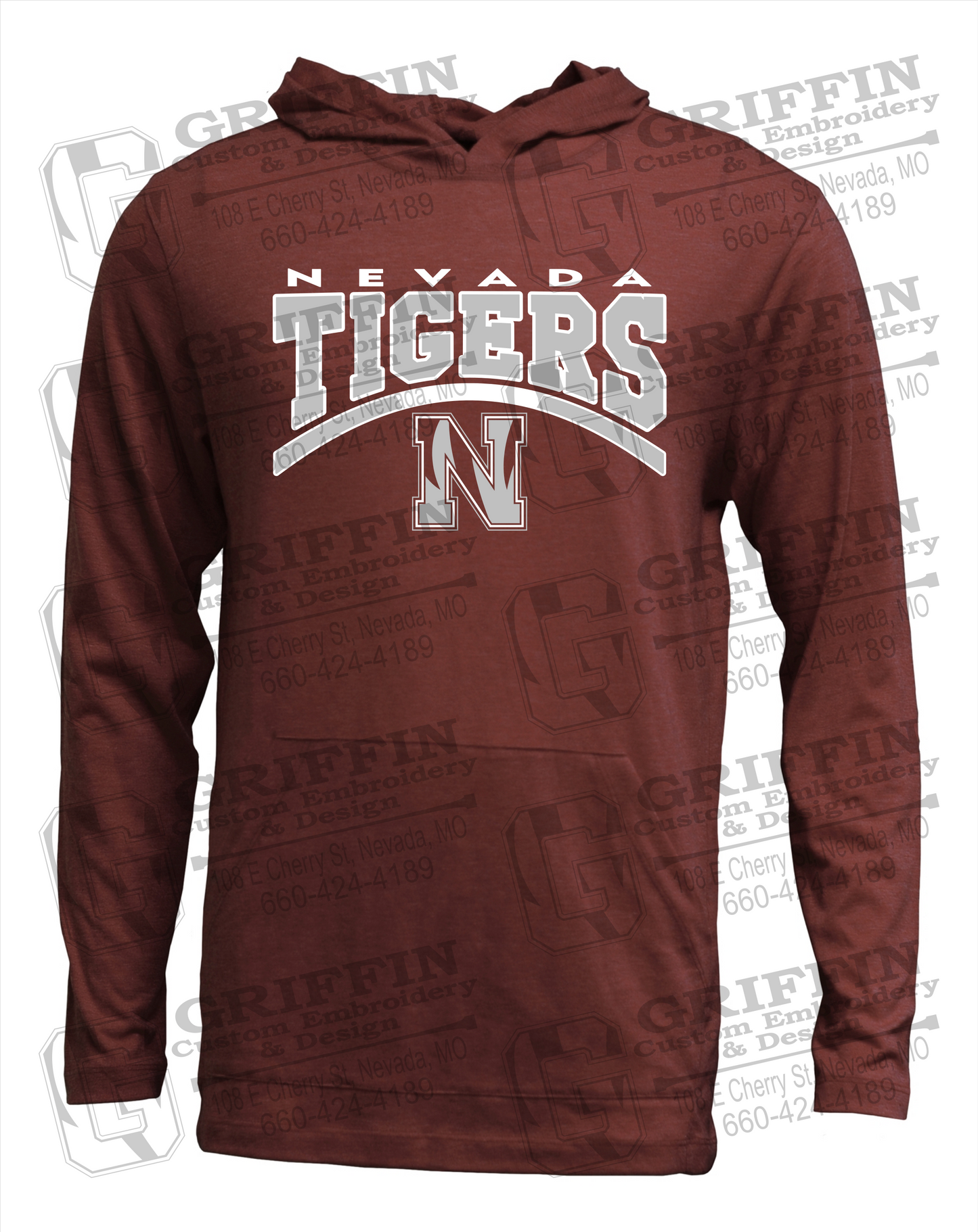Nevada Tigers 20-Q T-Shirt Hoodie