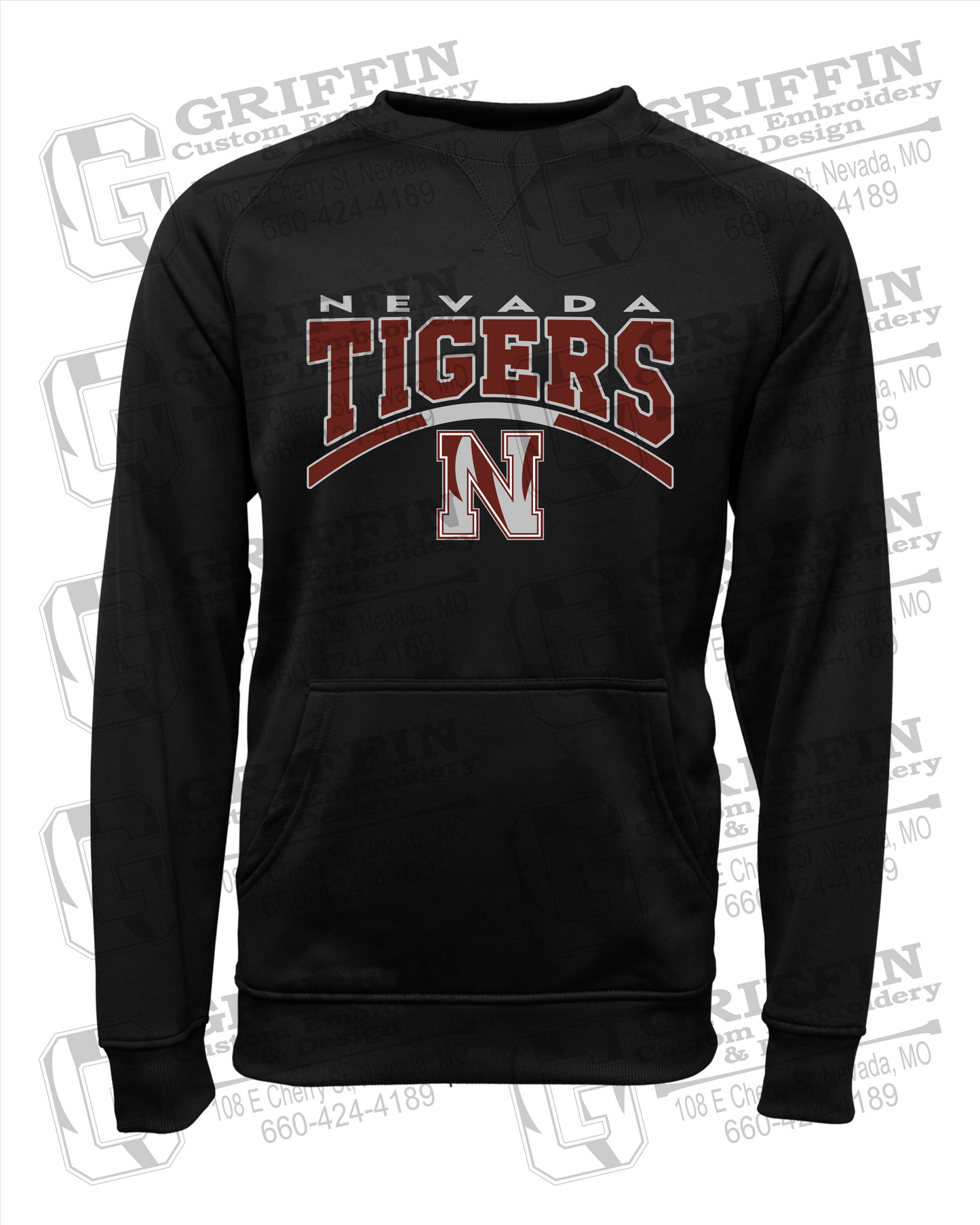 Performance Fleece Sweatshirt - Nevada Tigers 20-Q