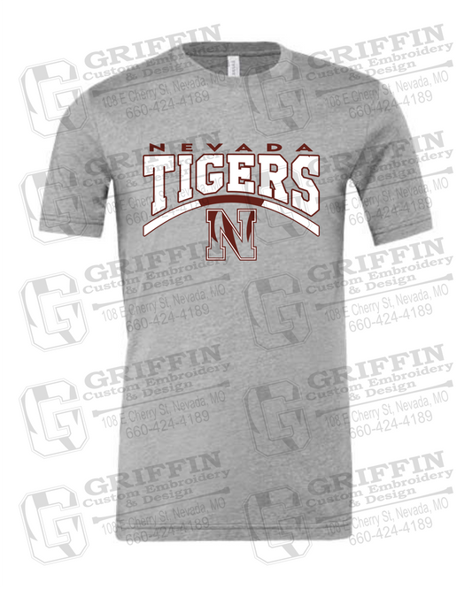 Cotton Short Sleeve T-Shirt - Nevada Tigers 20-Q