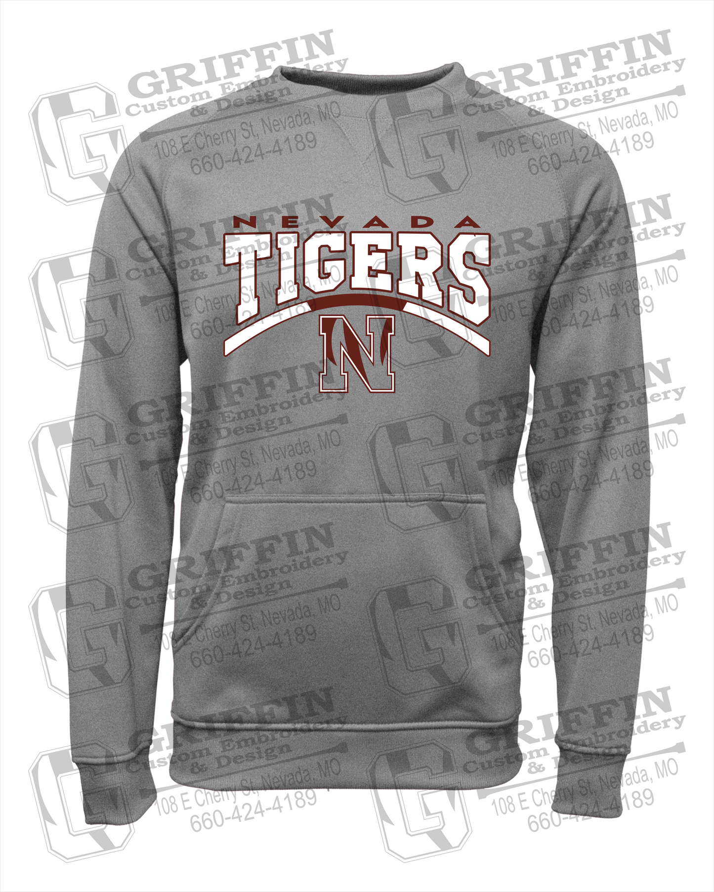 Performance Fleece Sweatshirt - Nevada Tigers 20-Q