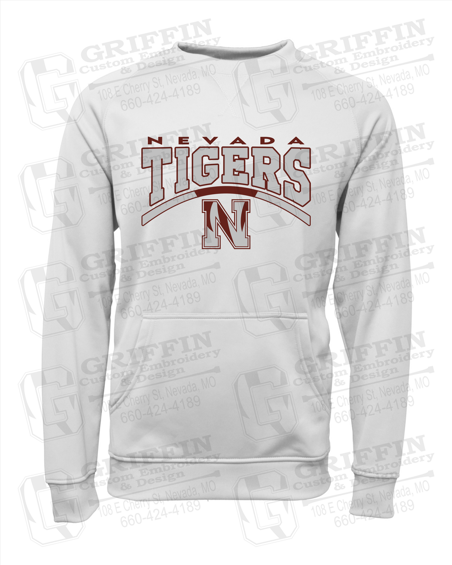 Nevada Tigers 20-Q Youth Sweatshirt