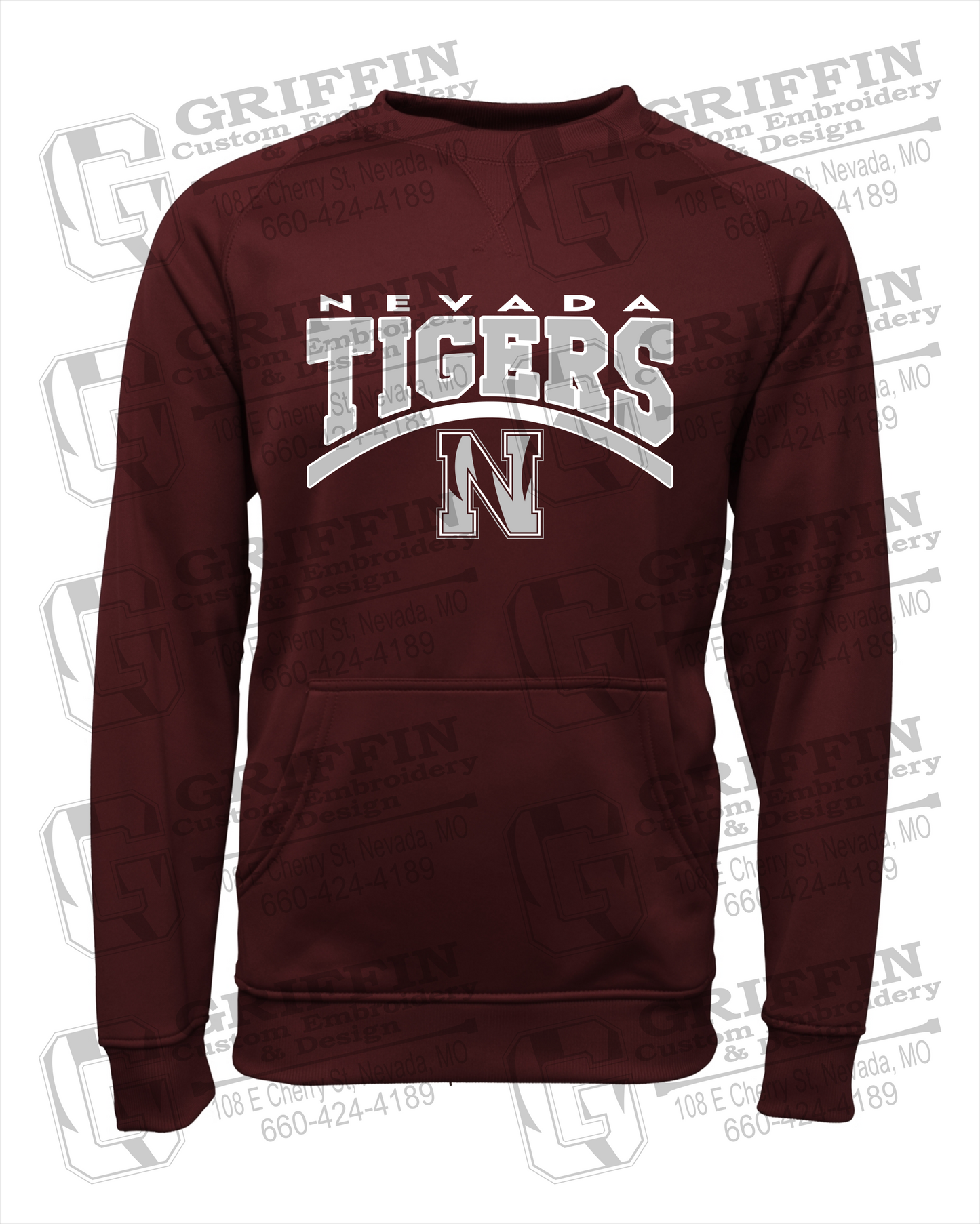 Performance Fleece Sweatshirt - Nevada Tigers 20-Q