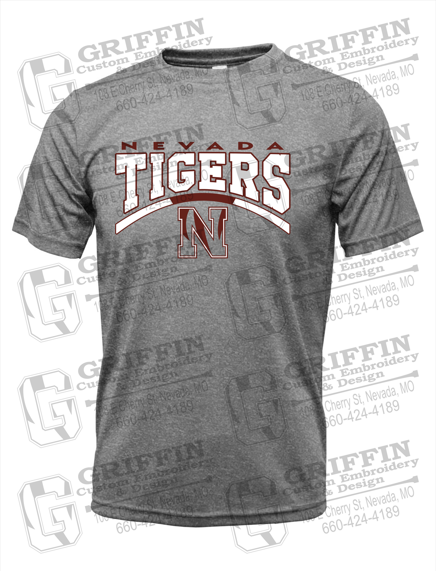 Nevada Tigers 20-Q Dry-Fit T-Shirt