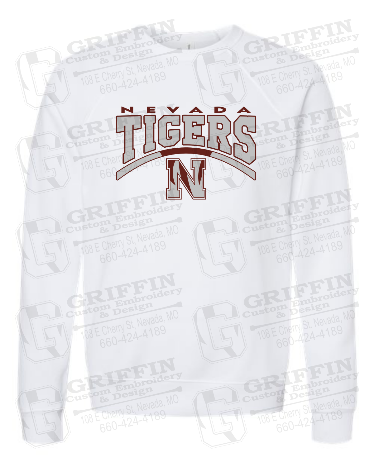 Sponge Fleece Sweatshirt - Nevada Tigers 20-Q