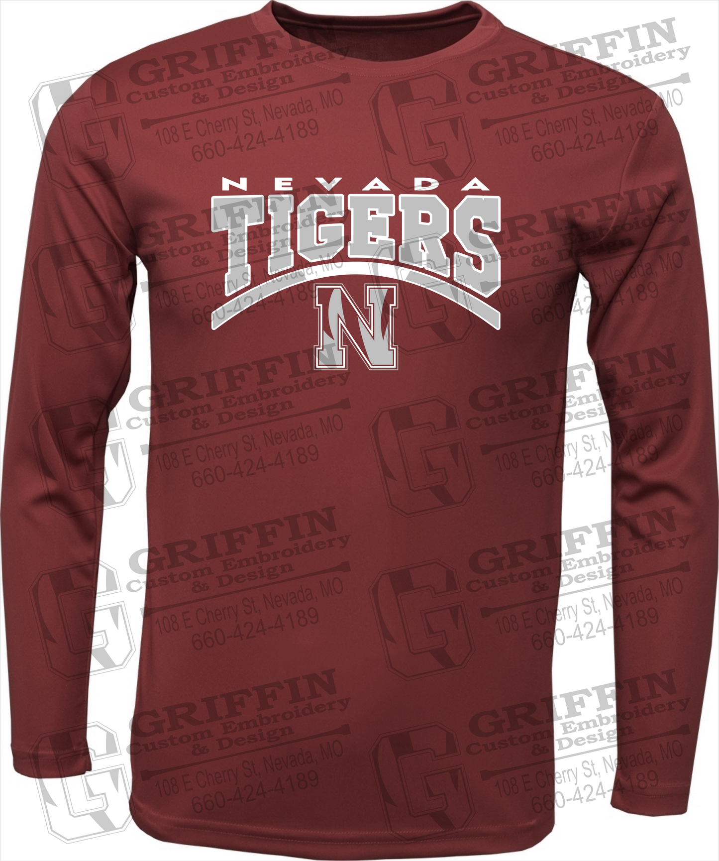 Dry-Fit Long Sleeve T-Shirt - Nevada Tigers 20-Q