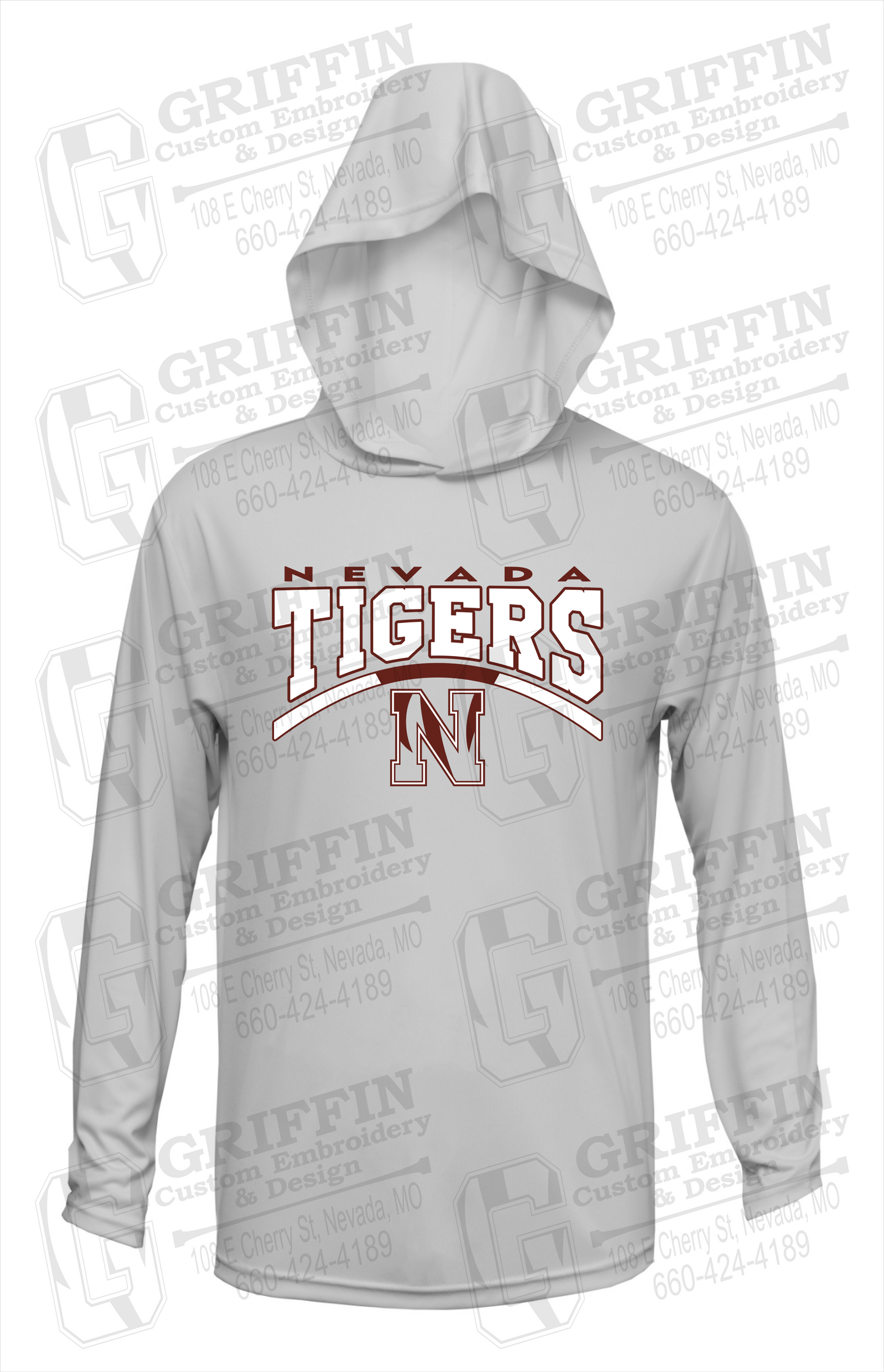 Dry-Fit T-Shirt Hoodie - Nevada Tigers 20-Q