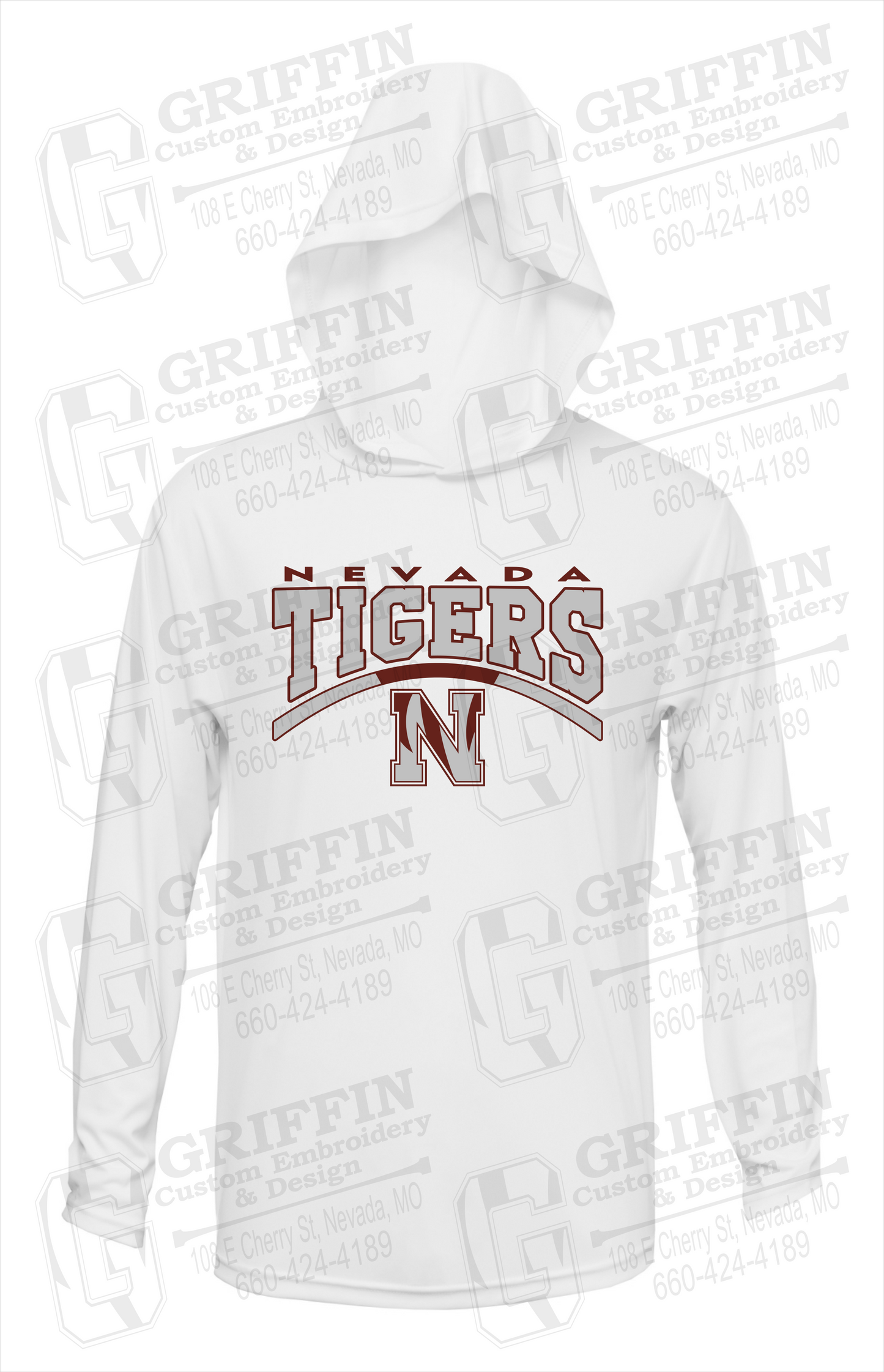 Dry-Fit T-Shirt Hoodie - Nevada Tigers 20-Q