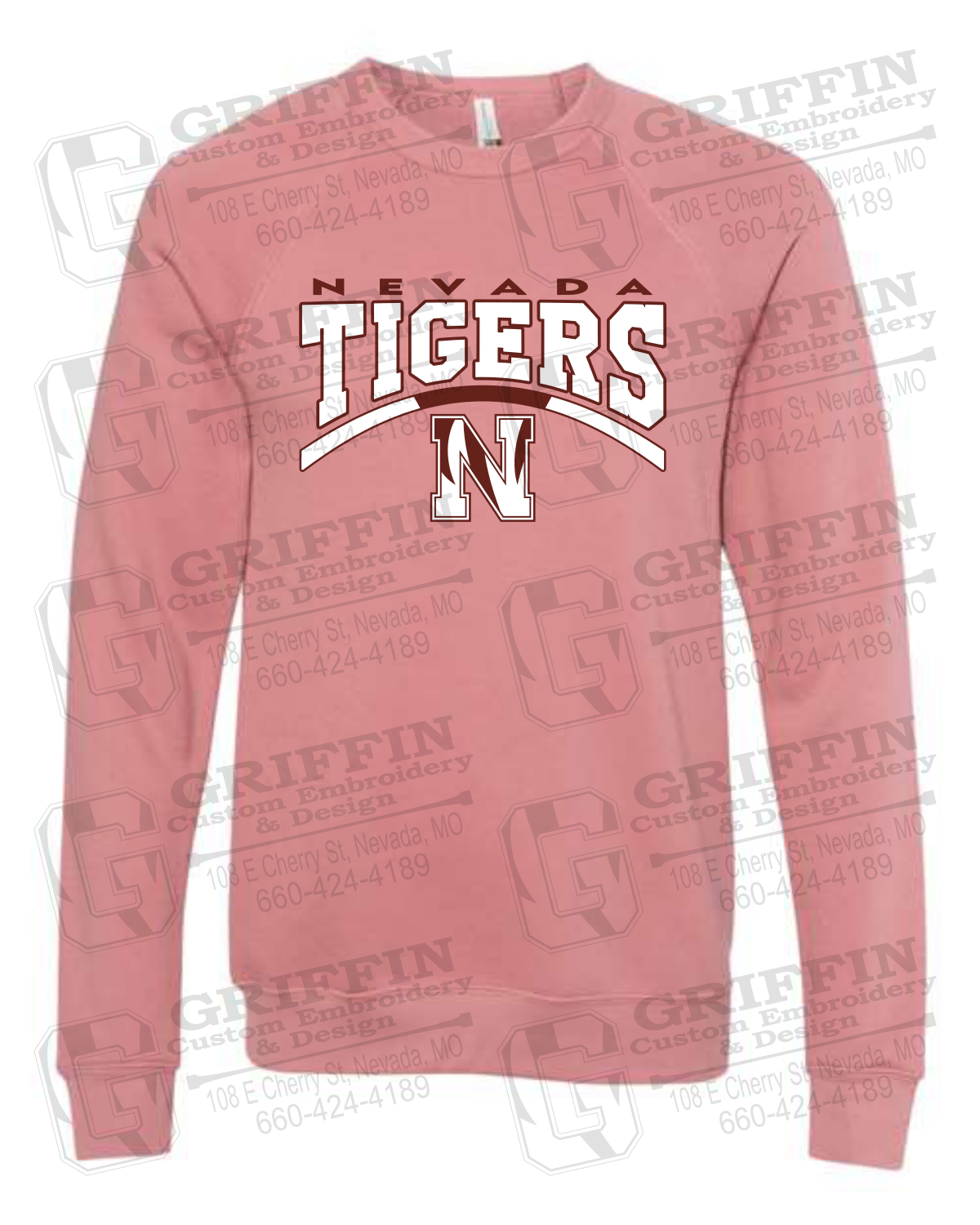 Sponge Fleece Sweatshirt - Nevada Tigers 20-Q