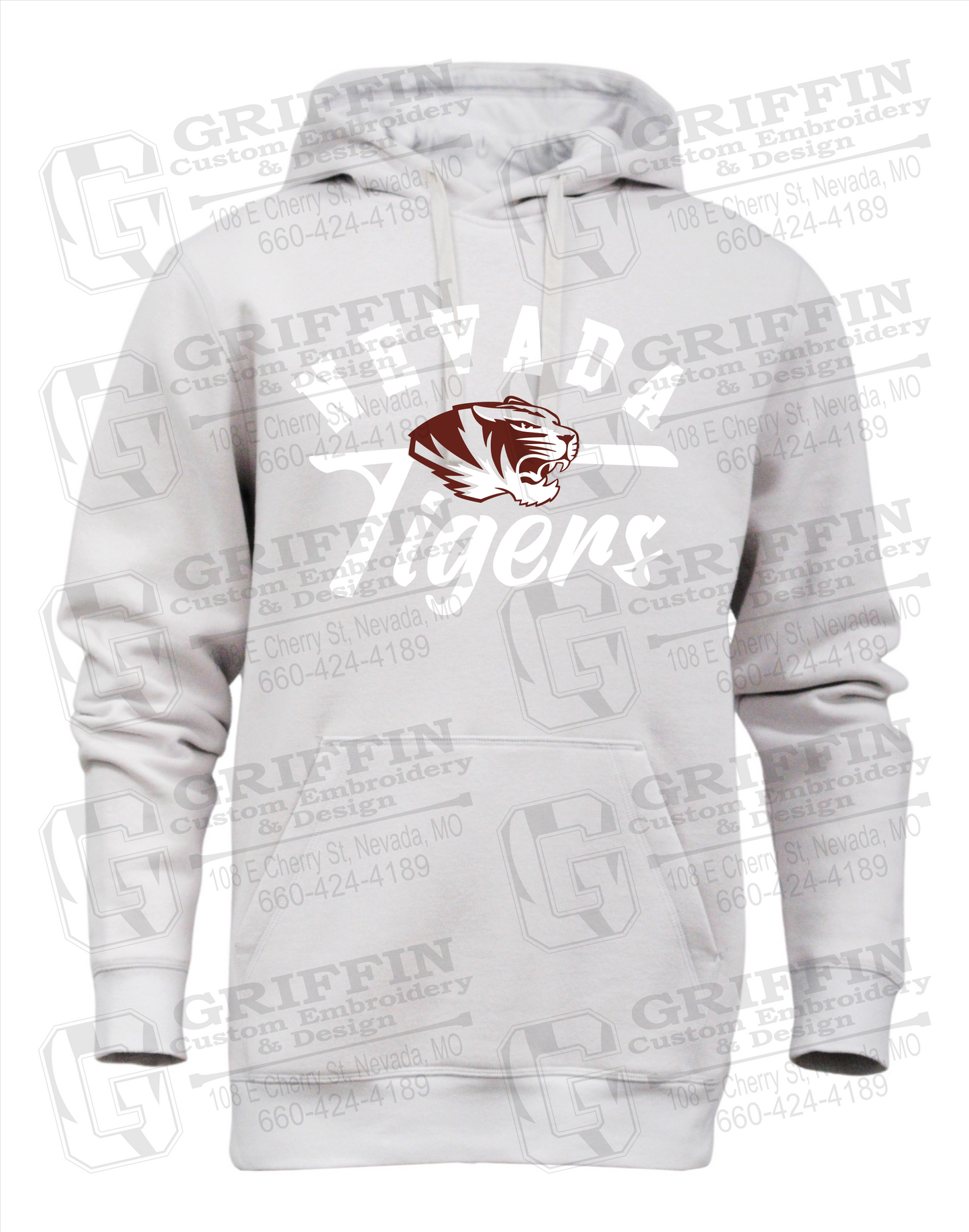 Heavyweight Fleece Hoodie - Nevada Tigers 20-Z