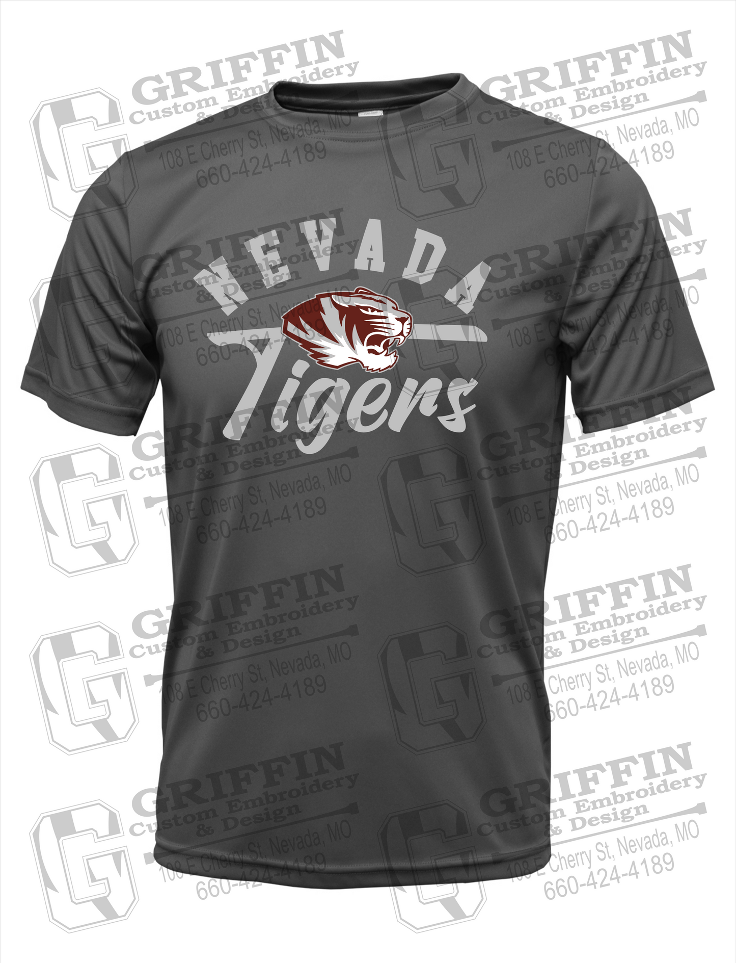 Dry-Fit Short Sleeve T-Shirt - Nevada Tigers 20-Z