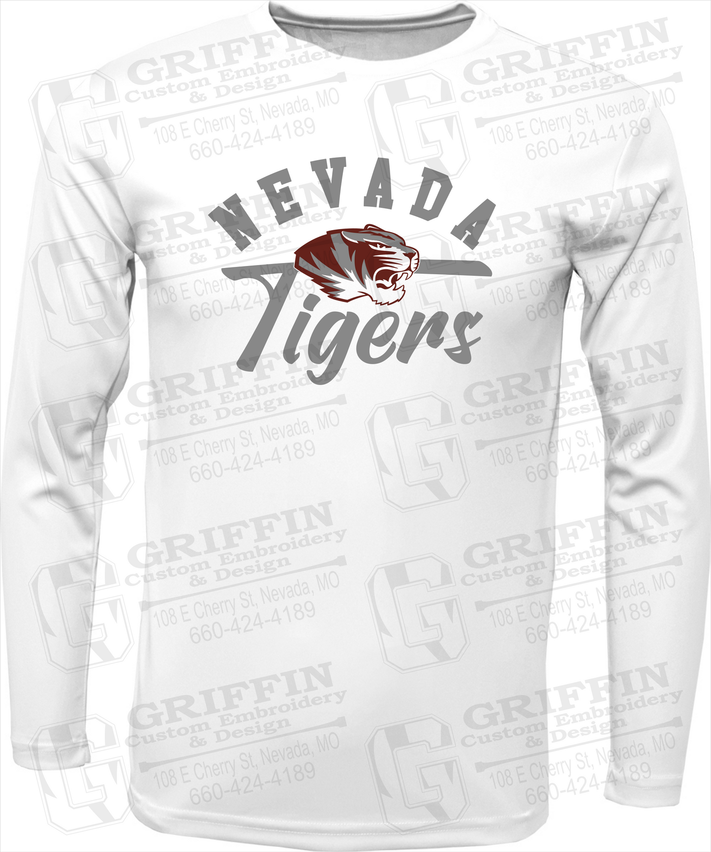 Dry-Fit Long Sleeve T-Shirt - Nevada Tigers 20-Z