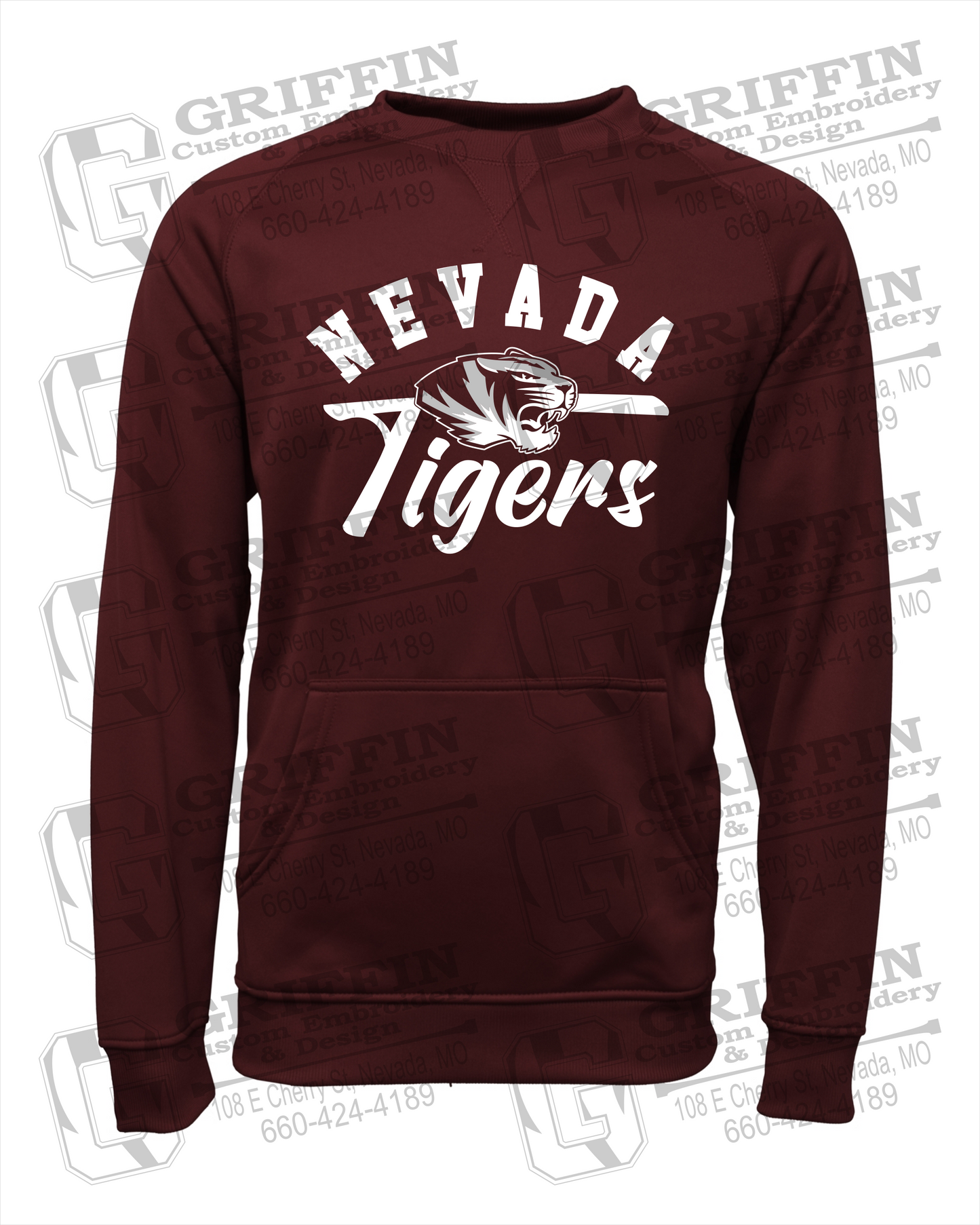 Performance Fleece Sweatshirt - Nevada Tigers 20-Z