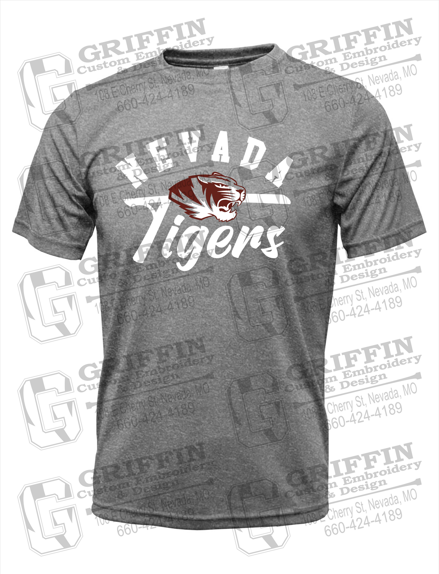 Dry-Fit Short Sleeve T-Shirt - Nevada Tigers 20-Z