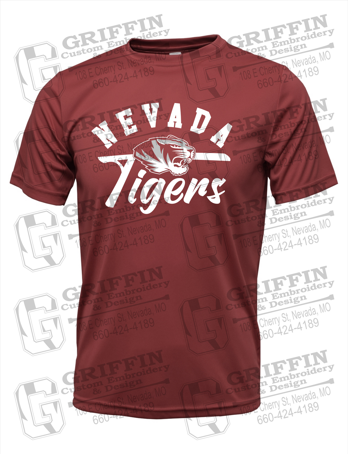 Dry-Fit Short Sleeve T-Shirt - Nevada Tigers 20-Z