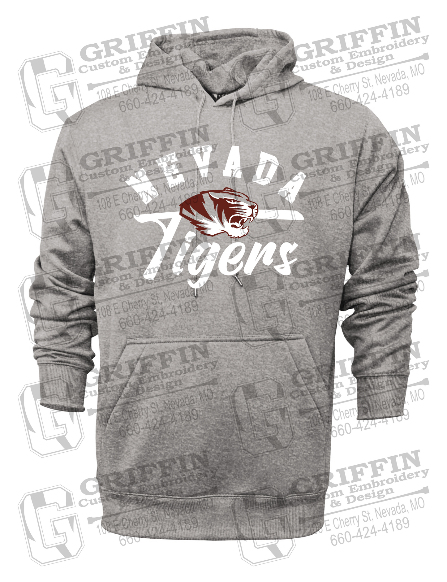 Performance Fleece Hoodie - Nevada Tigers 20-Z