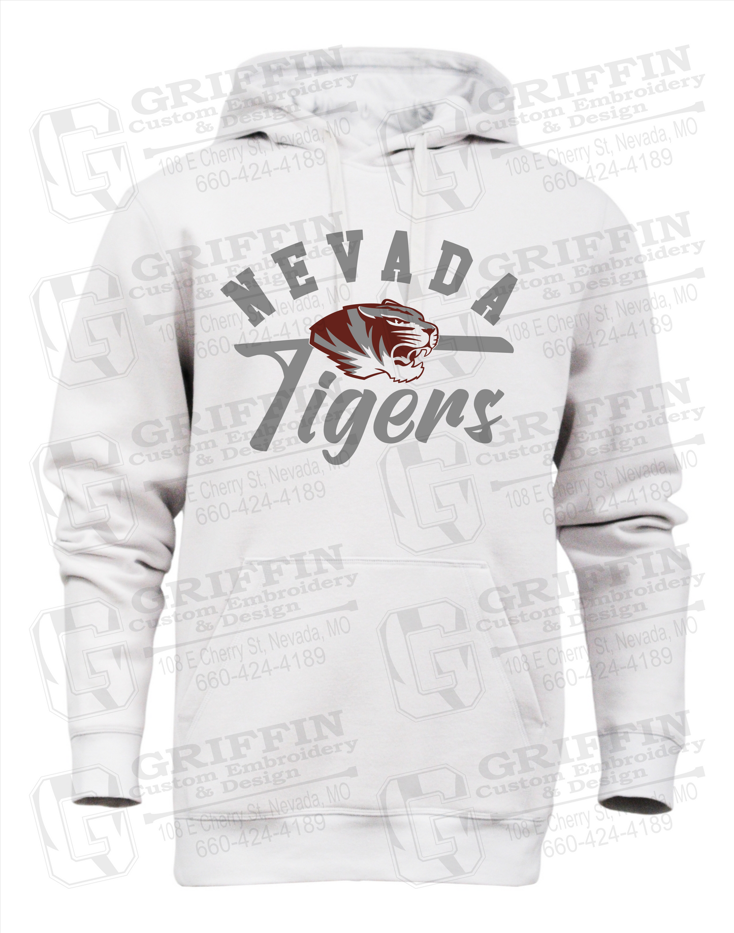 Heavyweight Fleece Hoodie - Nevada Tigers 20-Z