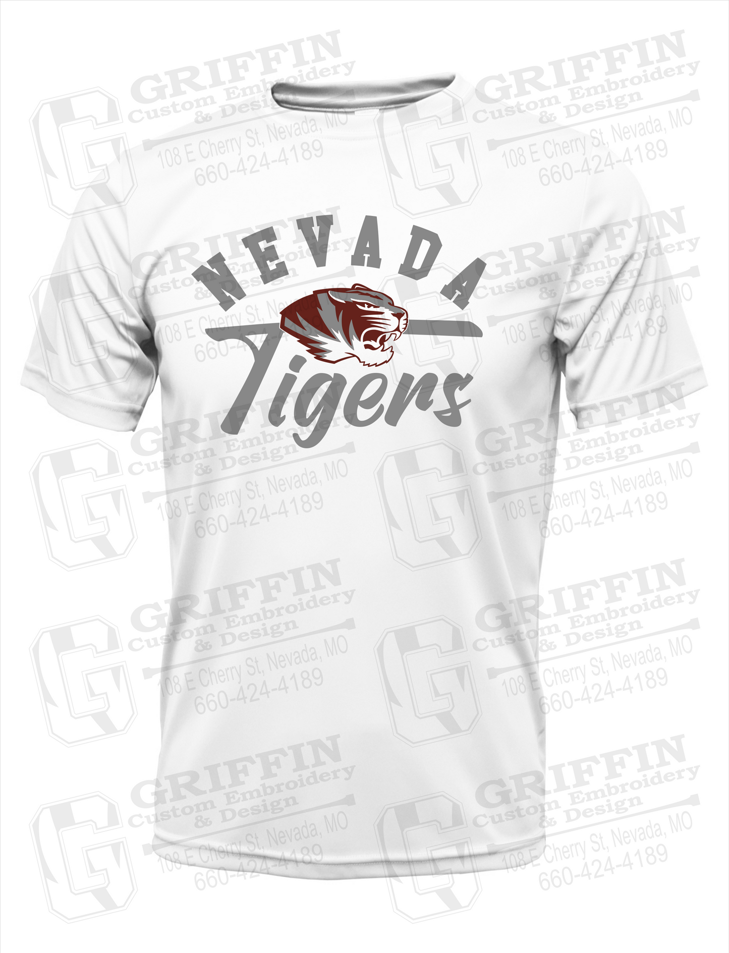 Dry-Fit Short Sleeve T-Shirt - Nevada Tigers 20-Z