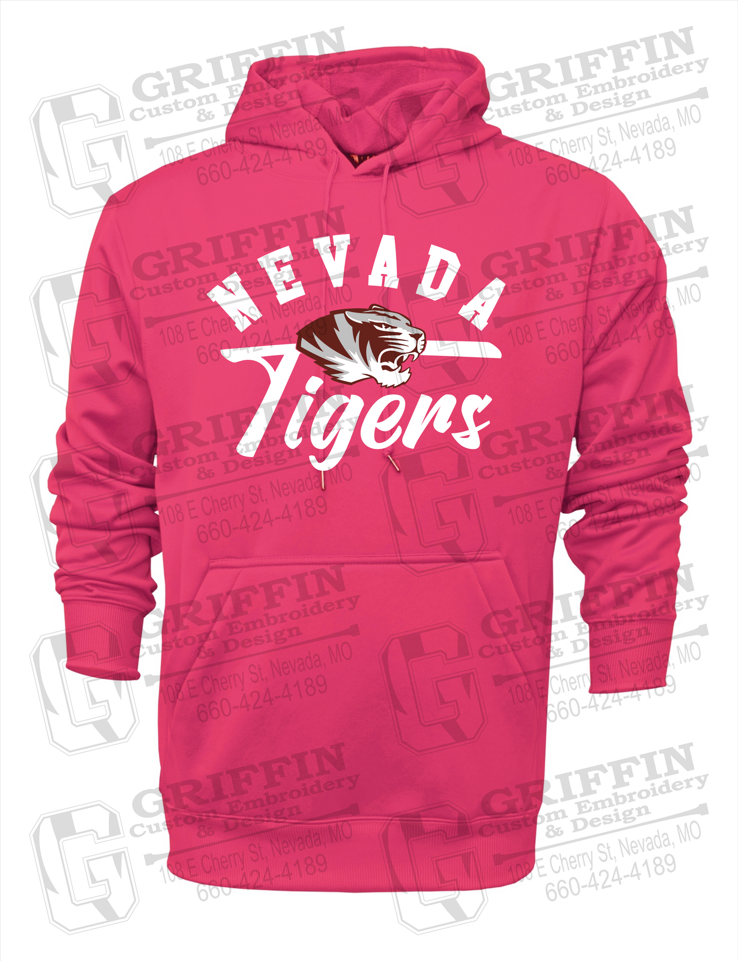 Performance Fleece Hoodie - Nevada Tigers 20-Z