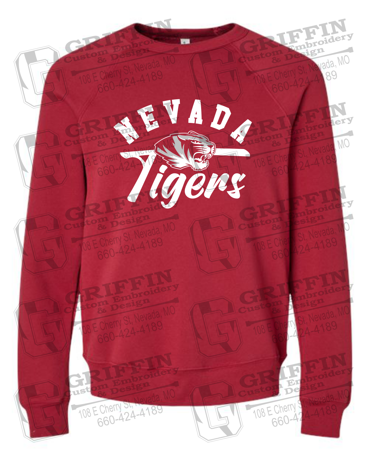 Sponge Fleece Sweatshirt - Nevada Tigers 20-Z