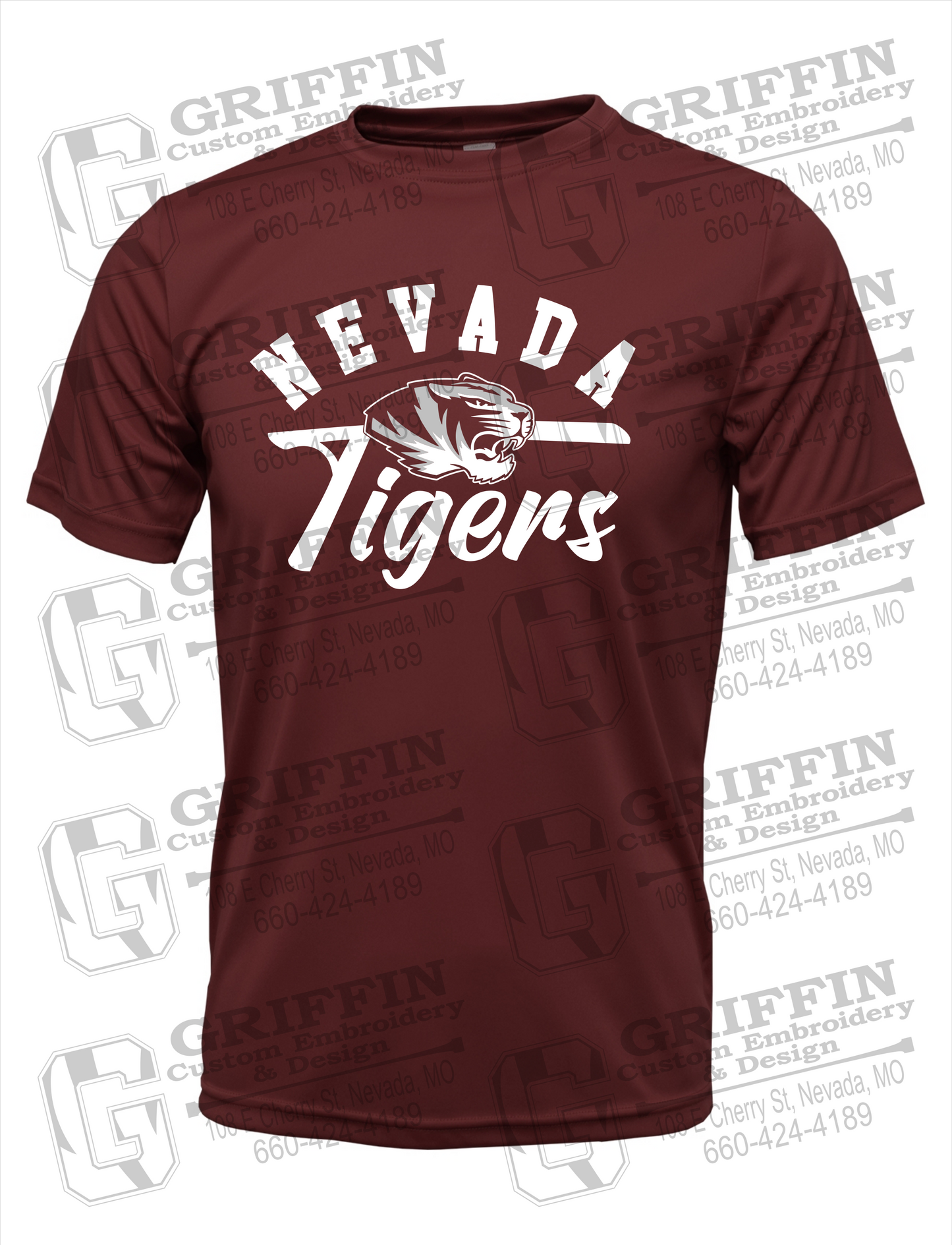 Dry-Fit Short Sleeve T-Shirt - Nevada Tigers 20-Z