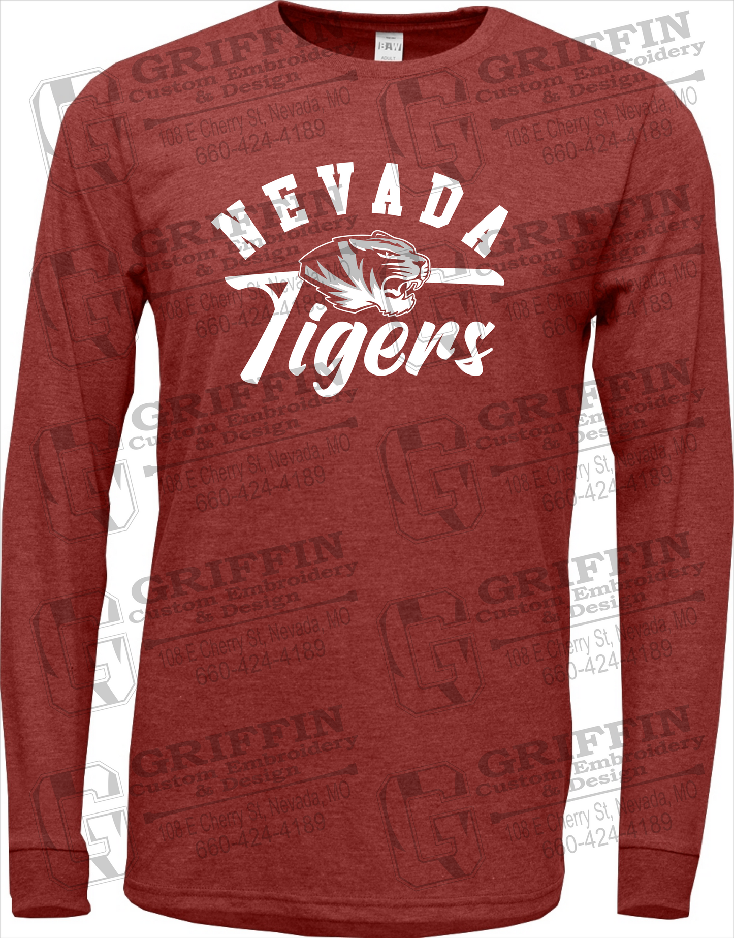 Nevada Tigers 20-Z Long Sleeve T-Shirt