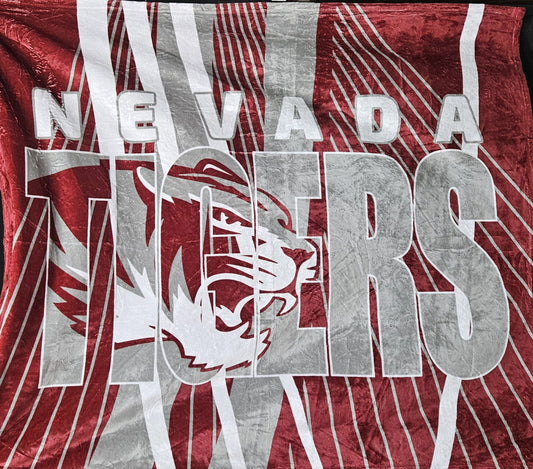 Microfleece Blanket - Nevada Tigers Infinity 23-F - (2-3 Weeks Fulfillment Time)