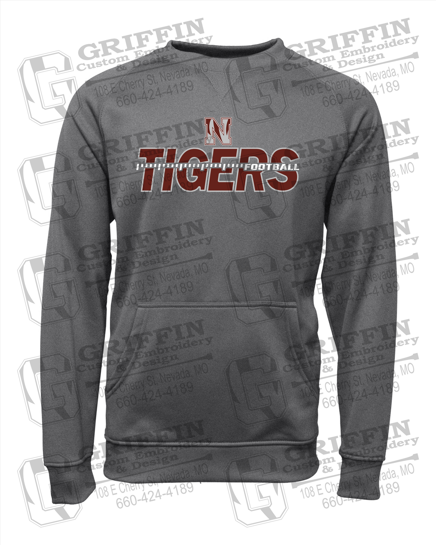Nevada Tigers 21-D Sweatshirt - Football